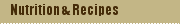 Nutrition & Recipes